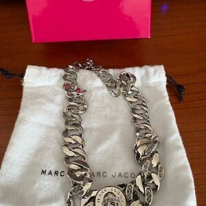 Marc Jacobs Silver Statement Necklace